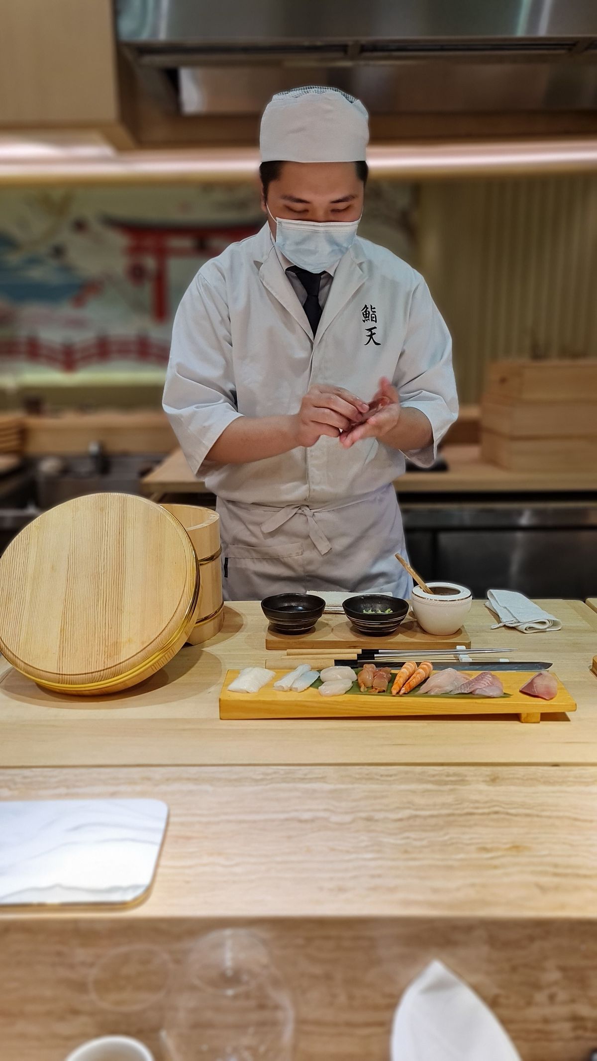 寿司職人の調理イメージ